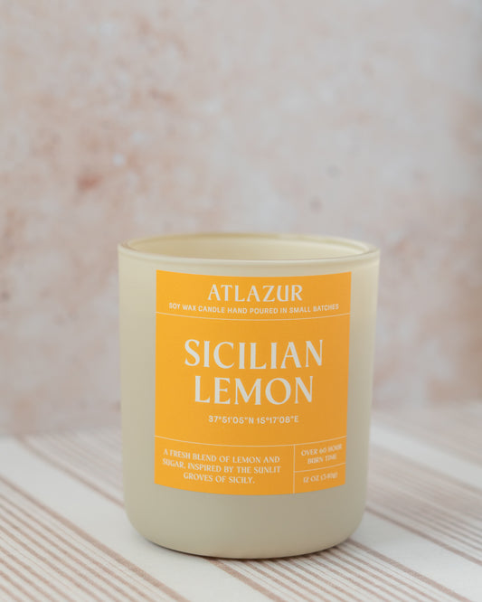 Sicilian Lemon Soy Candle